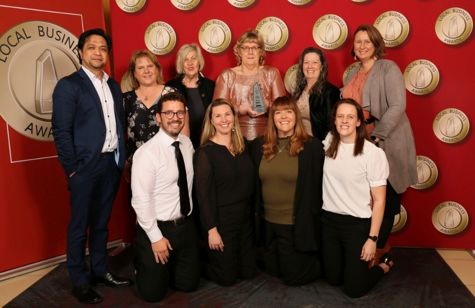 Mt Wilga Private Hospital honoured with local business award